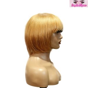 center wig machine made #30 wig remy hair h009
