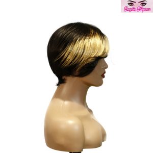 center wig machine made #27 wig remy hair h016