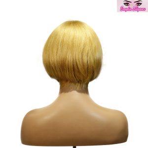 center wig machine made #27 wig remy hair h009